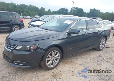 2018 Chevrolet Impala Lt из США, поврежденный, VIN 2G1105S34J9166966